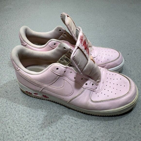Nike Other - Nike Air Force 1 Shoes 11.5 Pink Low Rose Sneakers Trainer Men Athletic CU6312